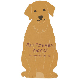 Golden Retriever Memo in the group Paper & Pads / Note & Memo / Post-it and notepads at Pen Store (134654)