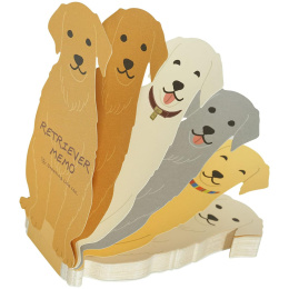 Golden Retriever Memo in the group Paper & Pads / Note & Memo / Post-it and notepads at Pen Store (134654)