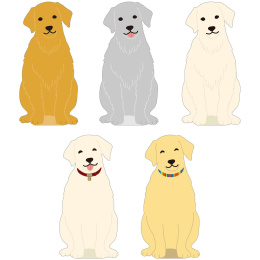 Golden Retriever Memo in the group Paper & Pads / Note & Memo / Post-it and notepads at Pen Store (134654)