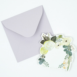 Cards with envelopes 5-pack Flowers in the group Hobby & Creativity / Holidays and seasons / Cards and envelopes at Pen Store (134818)