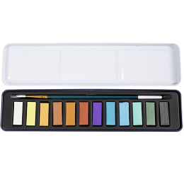 Watercolour 12-set Metallic in the group Art Supplies / Artist colours / Watercolour Paint / Watercolour paint for children at Pen Store (134822)