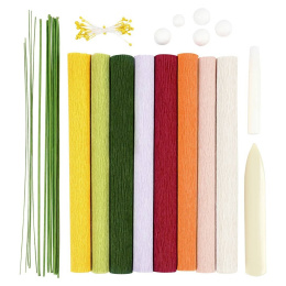 DIY-kit Crepe Paper Floral mix in the group Hobby & Creativity / Create / Crafts & DIY at Pen Store (134831)