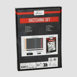 Sketching Set + Sketchbook in the group Art Supplies / Crayons & Graphite / Graphite & Pencils at Pen Store (134894)