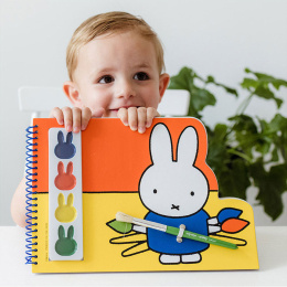 Miffy Paint Book Colours + Brush in the group Kids / Kids' Paint & Crafts / Paint for Kids / Watercolors for Kids at Pen Store (134895)