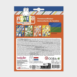 Miffy Window Stickers (3 years+) in the group Kids / Fun and learning / Sticker for children at Pen Store (134921)