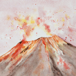 Super Granulation Set Vulcano in the group Art Supplies / Artist colours / Watercolour Paint at Pen Store (134960)