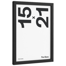Black Wooden Frame 15x21 cm in the group Hobby & Creativity / Organize / Frames / Black frames at Pen Store (135079)