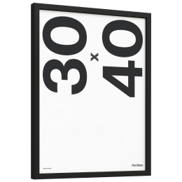 Black Wooden Frame 30x40 cm in the group Hobby & Creativity / Organize / Frames / Black frames at Pen Store (135084)