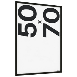 Black Wooden Frame 50x70 cm in the group Hobby & Creativity / Organize / Frames / Black frames at Pen Store (135088)