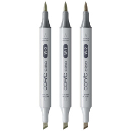 Ciao Shade Set Light Warm Gray Pack of 4 in the group Pens / Artist Pens / Illustration Markers at Pen Store (135145)