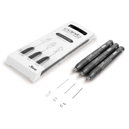 Multiliner Classic Set of 3 Black Fine in the group Pens / Writing / Fineliners at Pen Store (135148)