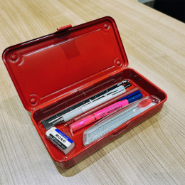 T192 Trunk Shape Toolbox Red in the group Hobby & Creativity / Organize / Storage at Pen Store (135337)