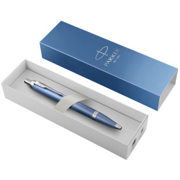 IM Rituals Blue/Chrome Ballpoint in the group Pens / Fine Writing / Ballpoint Pens at Pen Store (135482)