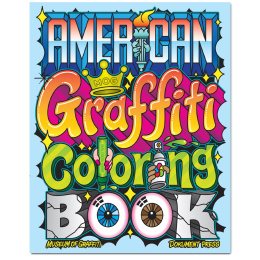 American Graffiti Coloring Book in the group Hobby & Creativity / Books / Adult Colouring Books at Pen Store (135491)