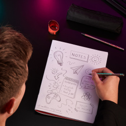 School Set Norix Pencils + Accessories Red in the group Kids / Kids' Pens / Kid's Writing at Pen Store (135512)