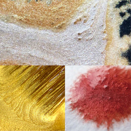 Gansai Tambi Aquarelle 24-set Metallic 2 in the group Art Supplies / Artist colours / Watercolour Paint / Watercolour pans at Pen Store (135538)