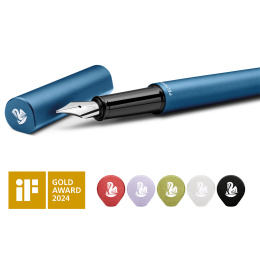 INEO Elements Fountain Pen Blue Ocean in the group Pens / Fine Writing / Fountain Pens at Pen Store (135572)