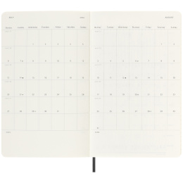 Diary 18M WeekNote Soft Cover Large Black in the group Paper & Pads / Planners / 18-Month Planners at Pen Store (135588)