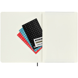 Diary 18M WeekNote Soft Cover XL Black in the group Paper & Pads / Planners / 18-Month Planners at Pen Store (135589)
