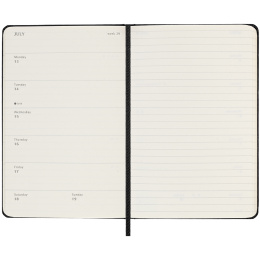 Diary 18M WeekNote Hard Cover Pocket Black in the group Paper & Pads / Planners / 18-Month Planners at Pen Store (135590)