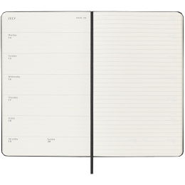 Diary 18M WeekNote Hard Cover Large Black in the group Paper & Pads / Planners / 18-Month Planners at Pen Store (135591)