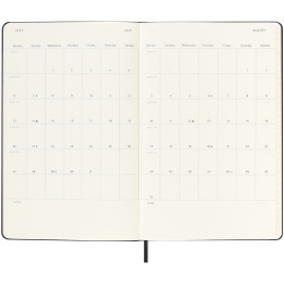 Diary 18M WeekNote Hard Cover Large Black in the group Paper & Pads / Planners / 18-Month Planners at Pen Store (135591)