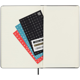 Diary 18M WeekNote Hard Cover Large Black in the group Paper & Pads / Planners / 18-Month Planners at Pen Store (135591)