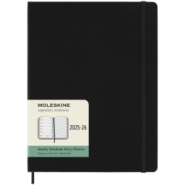 Diary 18M WeekNote Hard Cover XL Black in the group Paper & Pads / Planners / 18-Month Planners at Pen Store (135592)