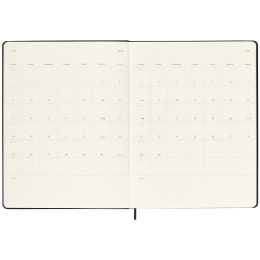 Diary 18M WeekNote Hard Cover XL Black in the group Paper & Pads / Planners / 18-Month Planners at Pen Store (135592)