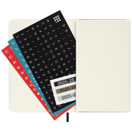 Diary 18M WeekNote Soft Cover Pocket Sapphire Blue in the group Kundsegment / Kundsegment Office & Planning at Pen Store (135598)