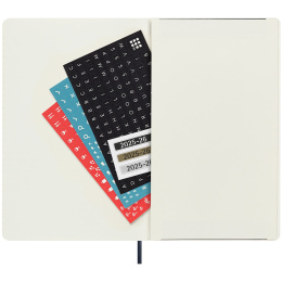 Diary 18M WeekNote Soft Cover Large Sapphire Blue in the group Paper & Pads / Planners / 18-Month Planners at Pen Store (135599)