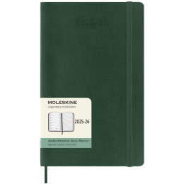 Diary 18M WeekNote Soft Cover Large Myrtle Green in the group Paper & Pads / Planners / 18-Month Planners at Pen Store (135603)