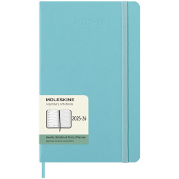 Diary 18M WeekNote Hard Cover Large Aquamarine in the group Paper & Pads / Planners / 18-Month Planners at Pen Store (135604)