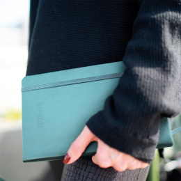 Diary 18M WeekNote Hard Cover Large Aquamarine in the group Paper & Pads / Planners / 18-Month Planners at Pen Store (135604)