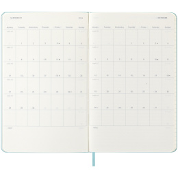 Diary 18M WeekNote Hard Cover Large Aquamarine in the group Paper & Pads / Planners / 18-Month Planners at Pen Store (135604)