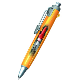 Airpress pen Orange in the group Pens / Writing / Ballpoints at Pen Store (135608)