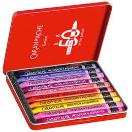 Neocolor II Aquarelle 50 Years Pop 10-set in the group Art Supplies / Artist colours / Pastels / Wax pastels at Pen Store (135630)