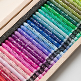 Neocolor II Aquarelle 50 years Wooden Box 50-set in the group Art Supplies / Artist colours / Pastels / Wax pastels at Pen Store (135633)
