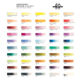 Neocolor II Aquarelle 50 years Wooden Box 50-set in the group Art Supplies / Artist colours / Pastels / Wax pastels at Pen Store (135633)