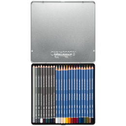 The Aquarino Box Watercolour Drawing set 24 pieces in the group Pens / Artist Pens / Watercolour Pencils at Pen Store (135647)