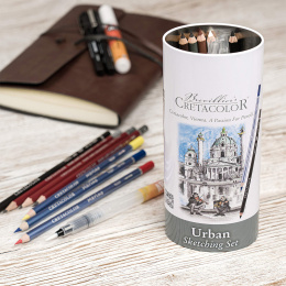 Cretacolor Urban Sketching Set 22 pieces in the group Pens / Artist Pens / Sketching pencils at Pen Store (135649)