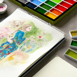 Gansai Tambi Watercolour 18-set in the group Art Supplies / Artist colours / Watercolour Paint / Watercolour pans at Pen Store (135660)