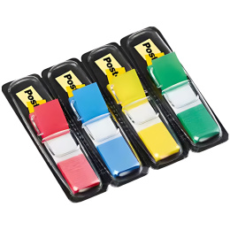 Post-it Index Tabs 11.9 x 43.1 mm 4 colours Set 1 in the group Paper & Pads / Note & Memo / Post-it and notepads at Pen Store (135697)