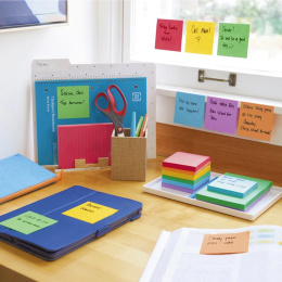Post-it Super Sticky 76x127 Colour Mix Playful 6-pack in the group Paper & Pads / Note & Memo / Post-it and notepads at Pen Store (135720)