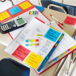 Post-it Super Sticky 76x127 Colour Mix Playful 6-pack in the group Paper & Pads / Note & Memo / Post-it and notepads at Pen Store (135720)