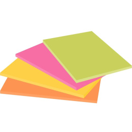 Post‑it Super Sticky 203x152 Meeting colour mix Neon 4‑pack in the group Paper & Pads / Note & Memo / Post-it and notepads at Pen Store (135728)
