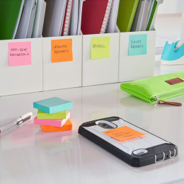 Post-it Super Sticky 76 x 127 Colour Mix Cosmic 6-pack in the group Paper & Pads / Note & Memo / Post-it and notepads at Pen Store (135732)