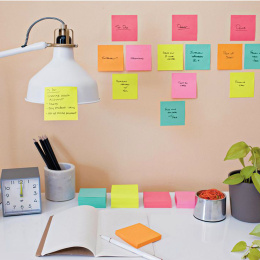 Post-it Super Sticky 76 x 76 Colour Mix Cosmic 6-pack in the group Paper & Pads / Note & Memo / Post-it and notepads at Pen Store (135733)