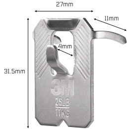 Claw Picture Hook for Plasterboard 11 kg 2-pack in the group Hobby & Creativity / Organize / Frames / Picture hanging at Pen Store (135735)