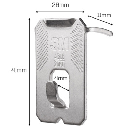 Claw Picture Hook for Plasterboard 20 kg 2-pack in the group Hobby & Creativity / Organize / Frames / Picture hanging at Pen Store (135737)